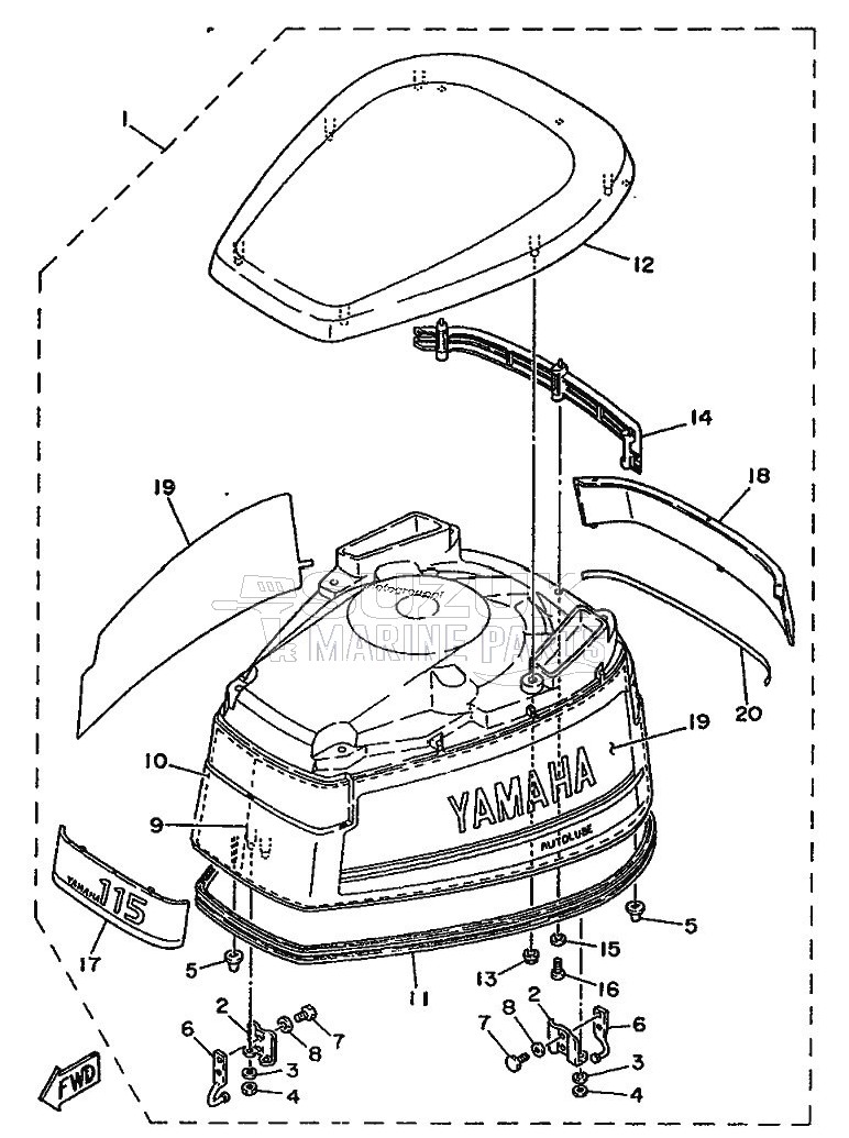 FAIRING-UPPER