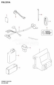 DF100C From 10005F-440001 (E01)  2024 drawing KEY LESS START