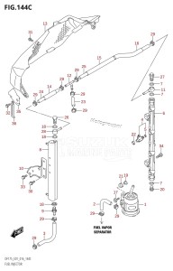 DF175TG From 17502F-610001 (E01 E40)  2016 drawing FUEL INJECTOR (DF150TG:E01)