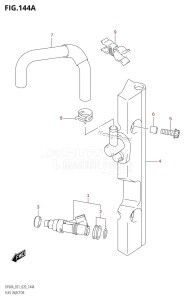 DF50A From 05003F-040001 (E01)  2020 drawing FUEL INJECTOR (E01,E34)