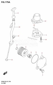 DF9.9B From 00995F-710001 (P01)  2017 drawing OIL PUMP