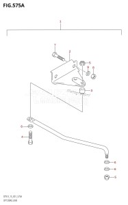 DT9.9 From 00991K-151001 (E13 E36)  2001 drawing OPT:DRAG LINK