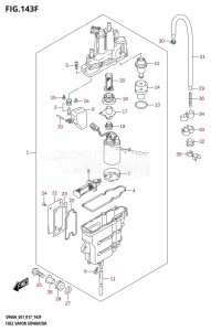 DF40A From 04003F-710001 (E01)  2017 drawing FUEL VAPOR SEPARATOR (DF50ATH:E01)