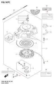 DF25A From 02504F-510001 (P01)  2015 drawing RECOIL STARTER (DF25AT:P01)