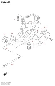 DF115BSS From 11507F-340001 (E03)  2023 drawing DRIVE SHAFT HOUSING