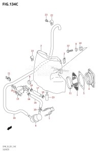 DF40 From 04001F-971001 (E01)  1999 drawing SILENCER (K6,K7,K8,K9,K10)