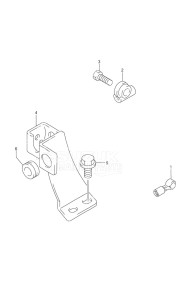 DF 9.9 drawing Remocon Cable Holder w/Remote Control