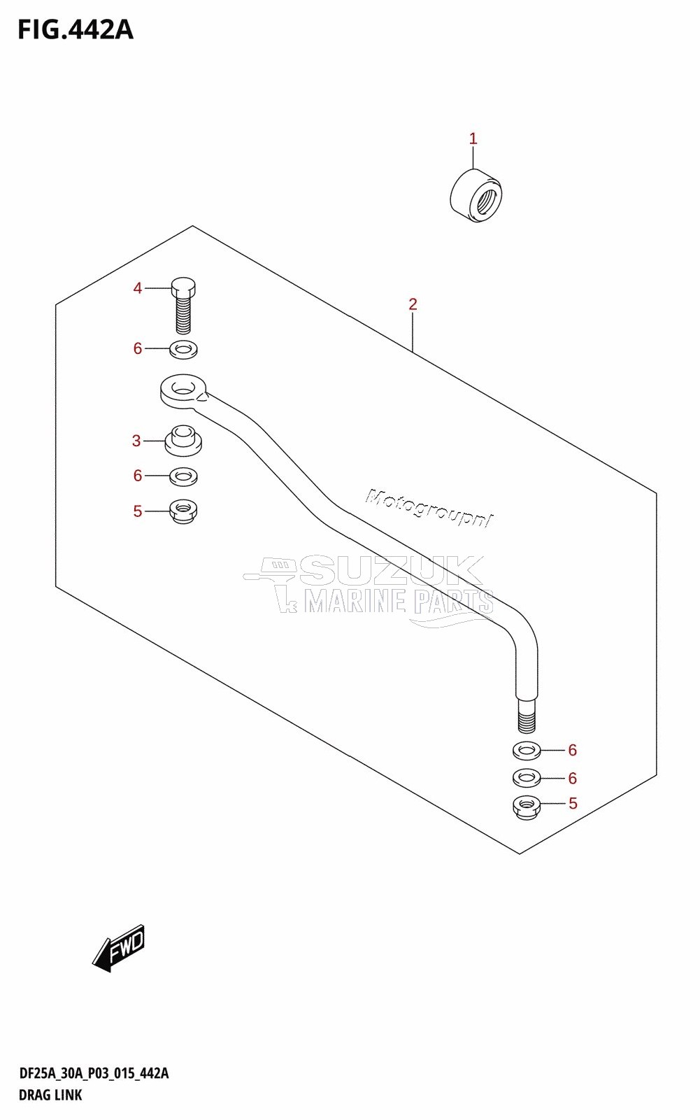 DRAG LINK (DF25AR:P03)