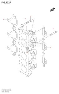 DF250A From 25003P-510001 (E01 E40)  2015 drawing INTAKE MANIFOLD