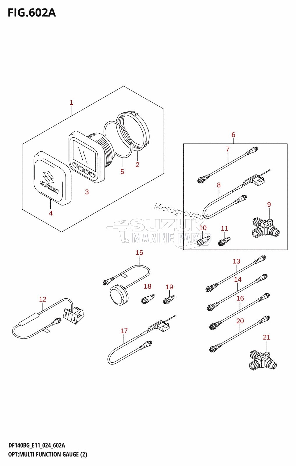 OPT:MULTI FUNCTION GAUGE (2) (E11)