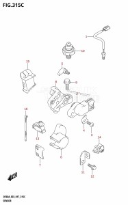 DF40A From 04003F-710001 (E03)  2017 drawing SENSOR (DF60A:E03)