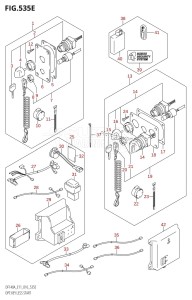 DF115A From 11503F-610001 (E01 E03 E11 E40)  2016 drawing OPT:KEY LESS START (DF140AZ:E11)