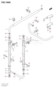 DF200Z From 20001Z-780001 (E01 E40)  2007 drawing FUEL INJECTOR