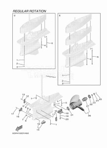 F375A drawing PROPELLER-HOUSING-AND-TRANSMISSION-3