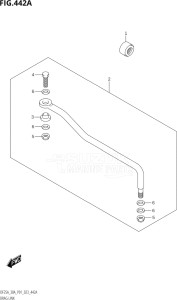 02504F-340001 (2023) 25hp P01-Gen. Export 1 (DF25A    DF25AT    DF25ATH    DT25K) DF25A drawing DRAG LINK (DF25AT,DF30AR,DF30AT)