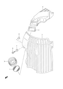 Outboard DF 115A drawing Silencer