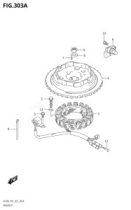 02002F-040001 (2020) 20hp E01 P01 P40-Gen. Export 1 (DF20A   DF20A    DF20AR   DF20AR    DF20AT   DF20AT    DF20ATH   DF20ATH) DF20A drawing MAGNETO (W / MANUAL STARTER)