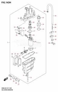 DF40A From 04004F-710001 (E34-Italy)  2017 drawing FUEL VAPOR SEPARATOR (DF60A:E40)