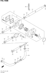 00402F-410001 (2014) 4hp P03-U.S.A (DF4) DF4 drawing FUEL PUMP (DF6:P03)