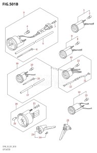 DF40 From 04002F-010001 (E01)  2010 drawing OPT:METER (K5,K6,K7)