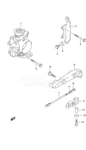 DF 90A drawing Throttle Body