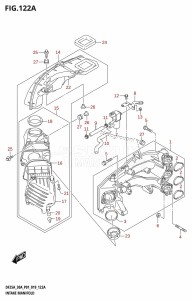 DF30A From 03003F-910001 (P01 P40)  2019 drawing INTAKE MANIFOLD (DF25A,DF25AR,DF25AT,DF25ATH)