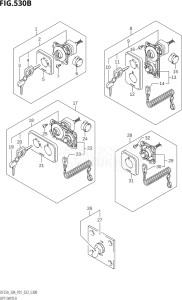 03003F-140001 (2021) 30hp P01-Gen. Export 1 (DF30A   DF30AR   DF30AT   DF30ATH) DF30A drawing OPT:SWITCH (022,023)