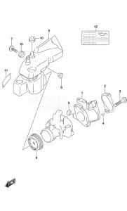 DF 9.9B drawing Inlet Manifold