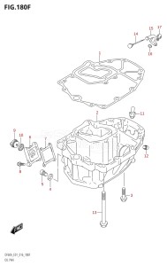 05004F-610001 (2016) 50hp E01-Gen. Export 1 (DF50AVT  DF50AVTH) DF50A drawing OIL PAN (DF50ATH:E01)