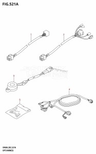 DF60A From 06002F-110001 (E03)  2011 drawing OPT:HARNESS