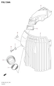 DF115AZ From 11503Z-410001 (E03)  2014 drawing SILENCER (DF100AT:E03)