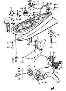 DT115 From 11501-200001 ()  1982 drawing GEAR CASE