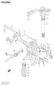 DF70 From 07001F-421001 (E01 E40)  2004 drawing SWIVEL BRACKET