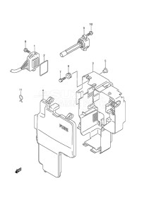 Outboard DF 200 drawing Rectifier/Ignition Coil