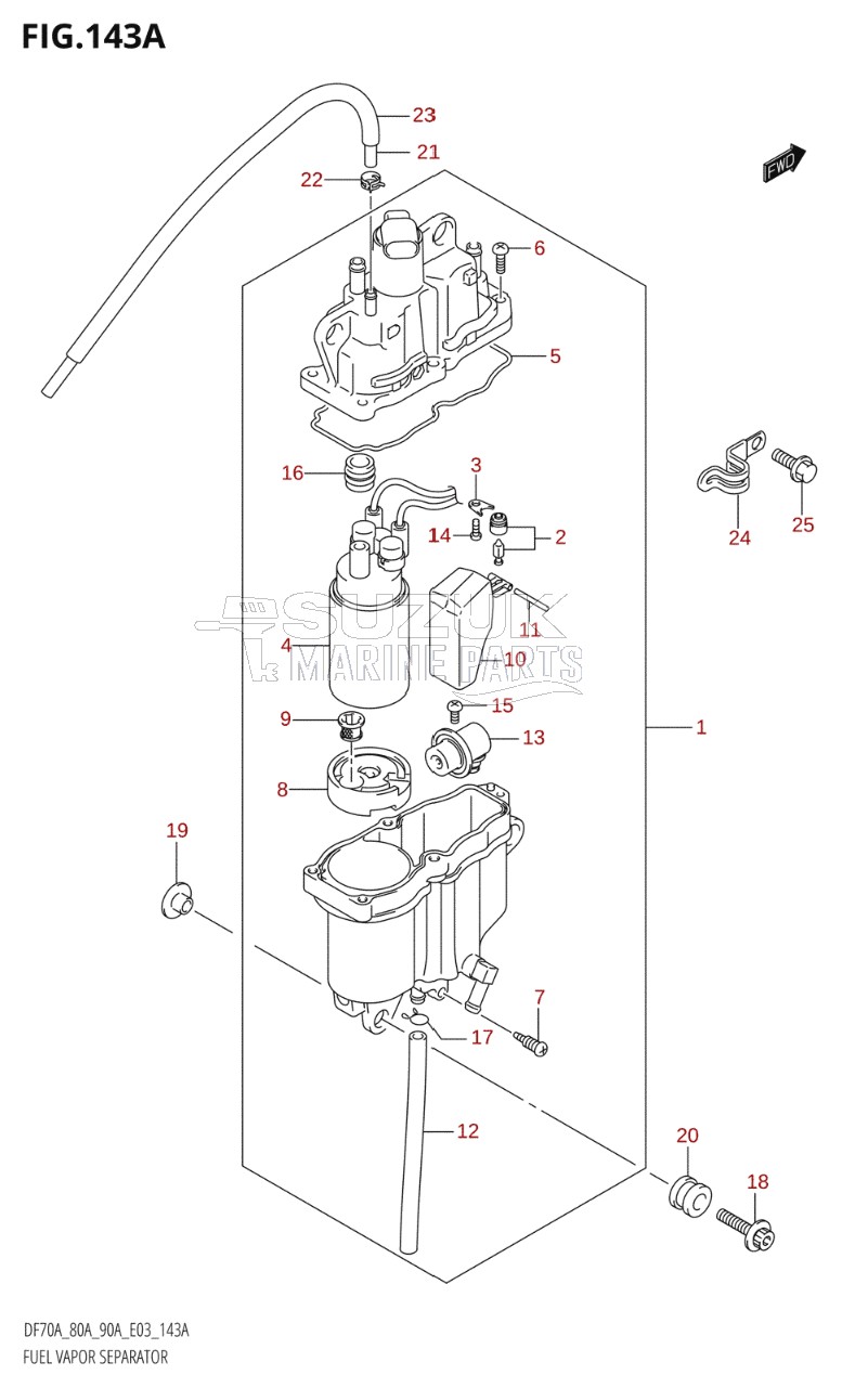 FUEL VAPOR SEPARATOR