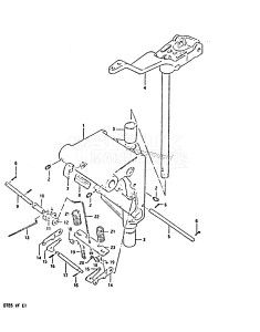 DT85 From 8501-300001 till 310443 ()  1978 drawing SWIVEL BRACKET (MODEL QD)