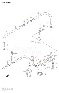 DF175T From 17502F-210001 (E01 E40)  2012 drawing FUEL PUMP (DF150Z:E40)