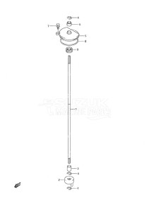 DF 70A drawing Clutch Rod