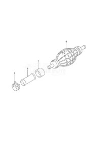 Outboard DF 250 drawing Fuel Hose