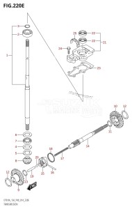 DT9.9A From 00993K-410001 (P36 P40)  2014 drawing TRANSMISSION (DT15AK:P36)