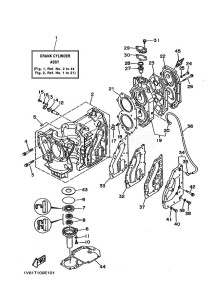 25V drawing CYLINDER--CRANKCASE