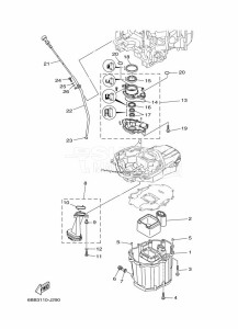 FL250AETU drawing VENTILATEUR-DHUILE