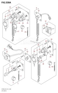 DF200AZ From 20003Z-510001 (E03)  2015 drawing OPT:SWITCH