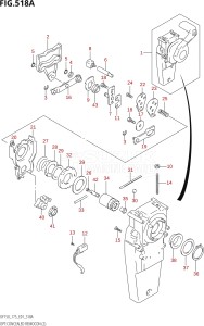 15002Z-110001 (2011) 150hp E01-Gen. Export 1 (DF150Z) DF150Z drawing OPT:CONCEALED REMOCON (2)