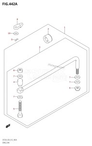 DF250Z From 25003Z-210001 (E03)  2012 drawing DRAG LINK