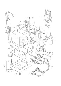 DF 70 drawing Top Mount Dual (1) (2005-2008)