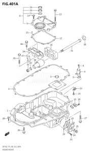 17502F-210001 (2012) 175hp E03-USA (DF175T) DF175T drawing ENGINE HOLDER