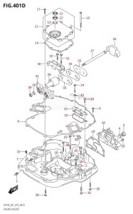 DF225Z From 22503Z-910001 (E01 E40)  2019 drawing ENGINE HOLDER (DF200Z,DF225T,DF225Z,DF250T,DF250Z)