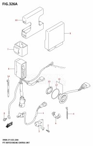 DF50A From 05003F-240001 (E01 E11)  2022 drawing PTT SWITCH /​ ENGINE CONTROL UNIT ((DF40A,DF40ATH,DF40AST,DF50A,DF50ATH,DF60A,DF60ATH,DF50AVT,DF60AVT,DF40ASVT,DF50AVTH,DF60AVTH):(020,021,022))