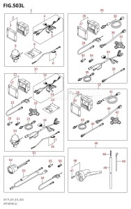 DF175Z From 17502Z-410001 (E01 E40)  2014 drawing OPT:METER (2) (DF175TG:E01)